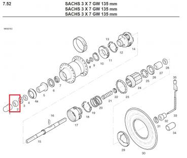 SECHSKANTMUTTER FG 10,5MM, SW15